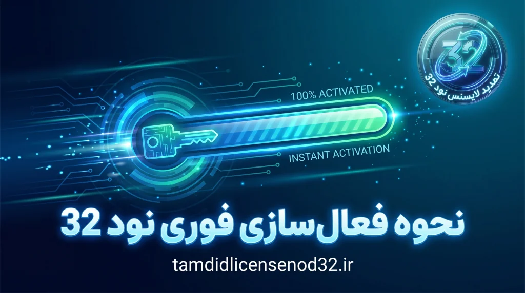 نحوه فعال سازی فوری نود 32